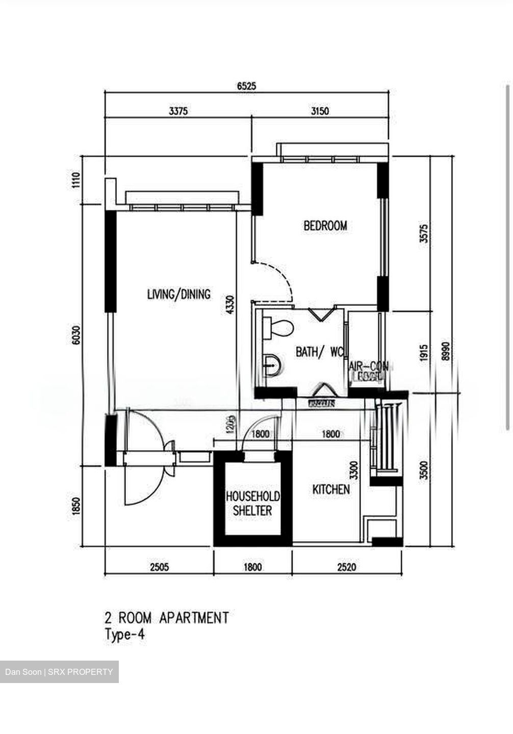 Blk 809B Choa Chu Kang Avenue 1 (Choa Chu Kang), HDB 2 Rooms #626998181